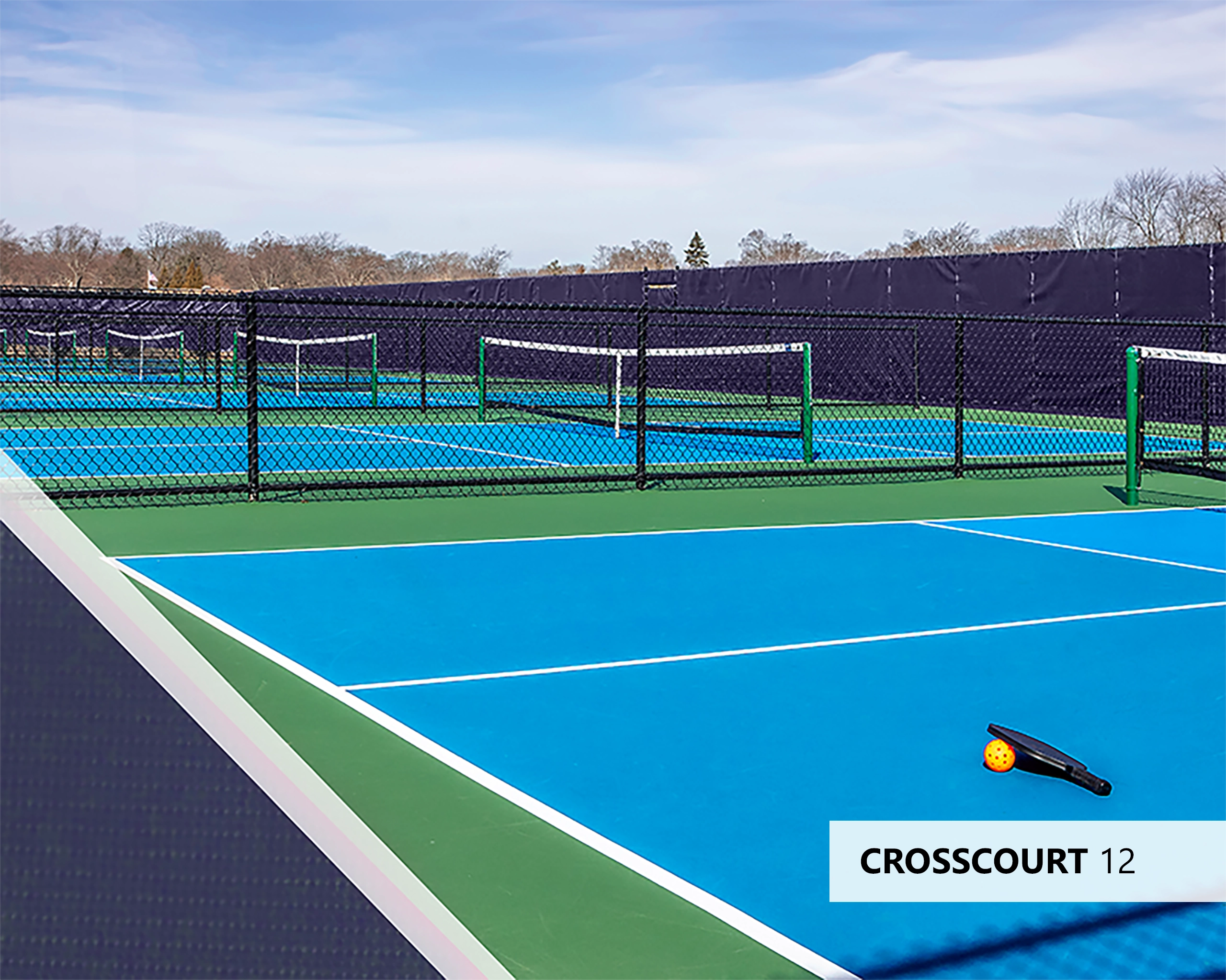 Crosscourt 12 Windscreen